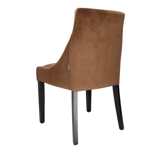 LT 1005 S Brown classic Upholstered indoor chair