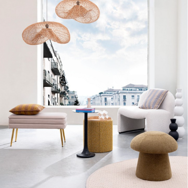 BT CASSILLA  Bézs design Kárpitos beltéri fotel