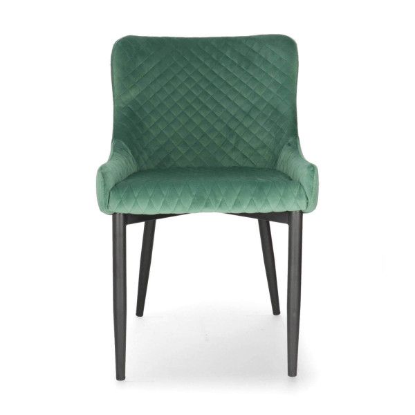 DL CRYSTAL Zöld elegáns Kárpitos beltéri szék