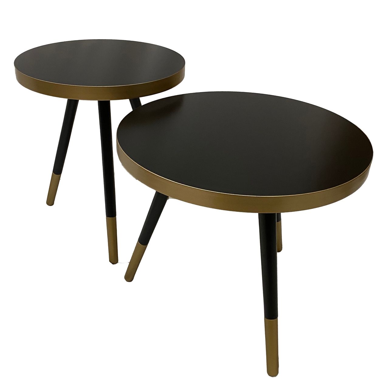 ST ARIA Fekete, Arany design Dohányzóasztal