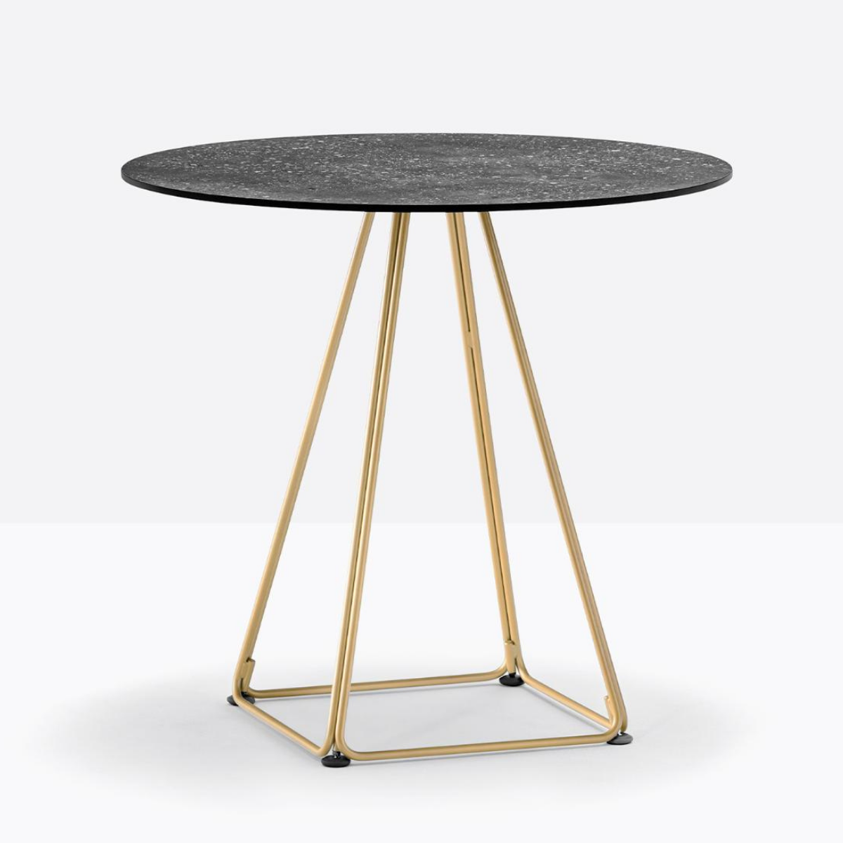 PEDRALI  LUNAR 5440 Fekete elegáns Beltéri asztalláb