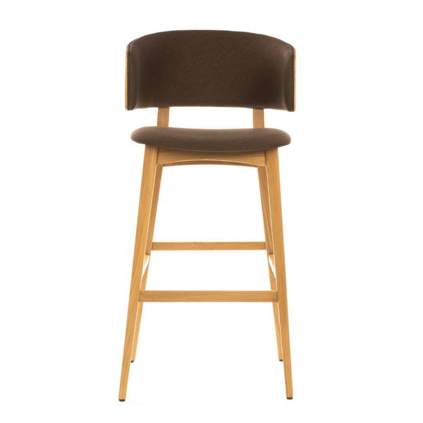 GB LUCY Barna, Natúr klasszikus Fa beltéri bárszék