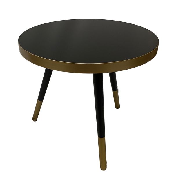ST ARIA Fekete, Arany design Dohányzóasztal