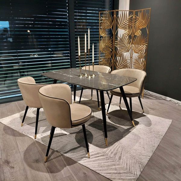 FT JAVA IVORY 160x230 Utolsó 2db Taupe modern Beltéri szőnyeg