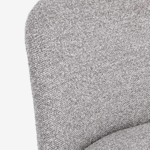 BT ANKARA Szürke design Kárpitos beltéri szék