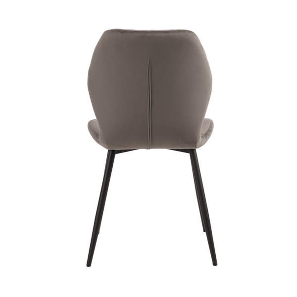 ET JULIE Szürke design Kárpitos beltéri szék