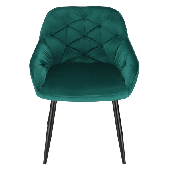 DL LORD Zöld design Kárpitos beltéri szék