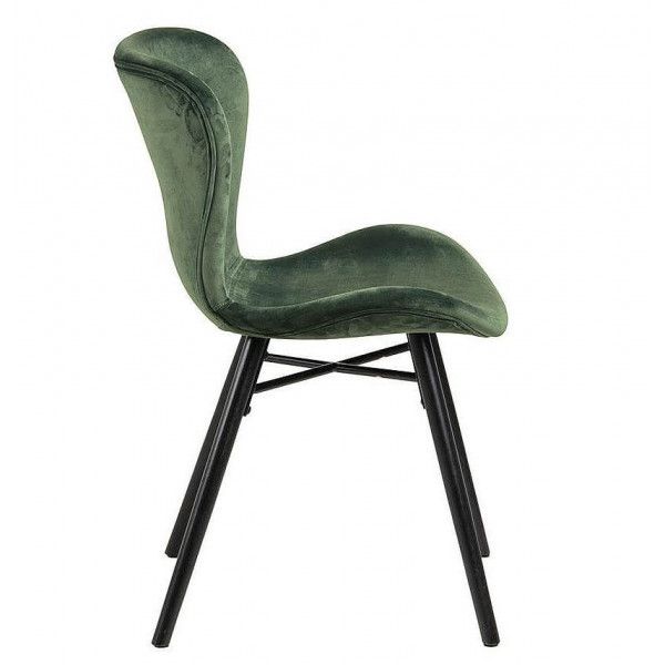 TC ADELINE 68 Green minimalist Upholstered indoor chair