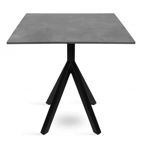 TOP SL DARK SLATE 70x70 Szürke modern Asztallap
