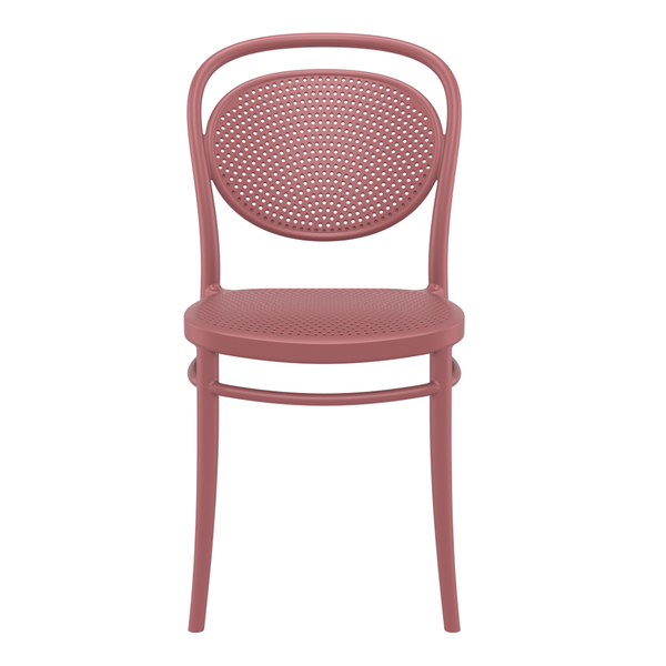 ST MARCEL Bordó design Műanyag kültéri szék