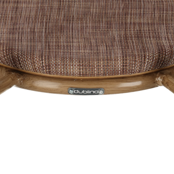 DL CALMA Barna klasszikus Tessil betétes kültéri szék