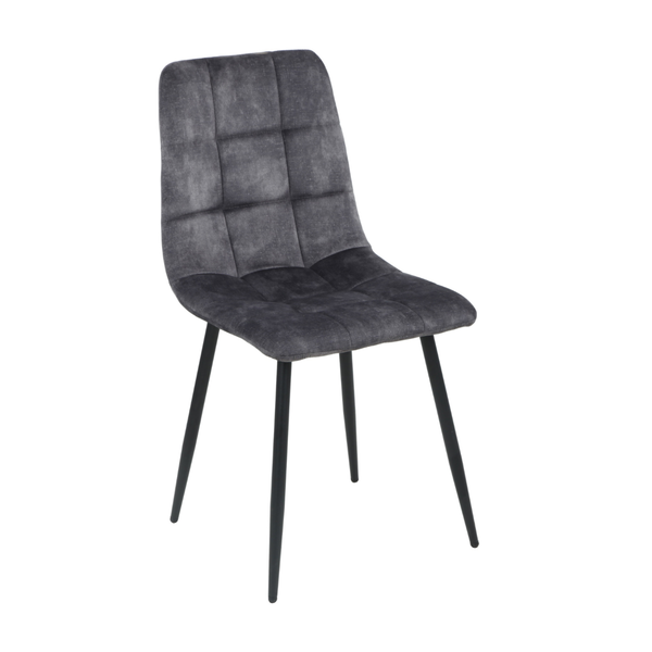 ET FRIEDA Fekete design Kárpitos beltéri szék