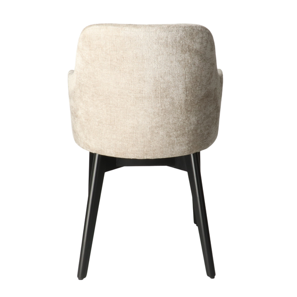 T JANEIRO ARM HARMONY  Bézs elegáns Kárpitos beltéri szék