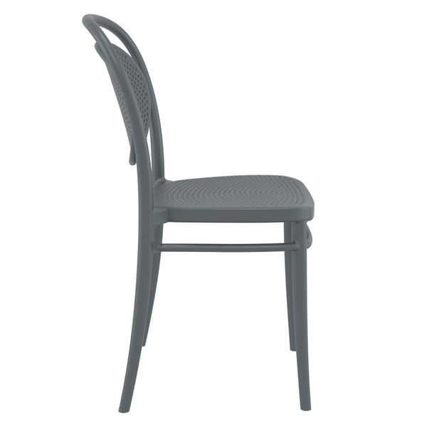ST MARCEL Szürke modern Műanyag kültéri szék