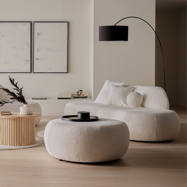 PZ ROYALE Bézs design Beltéri kanapé