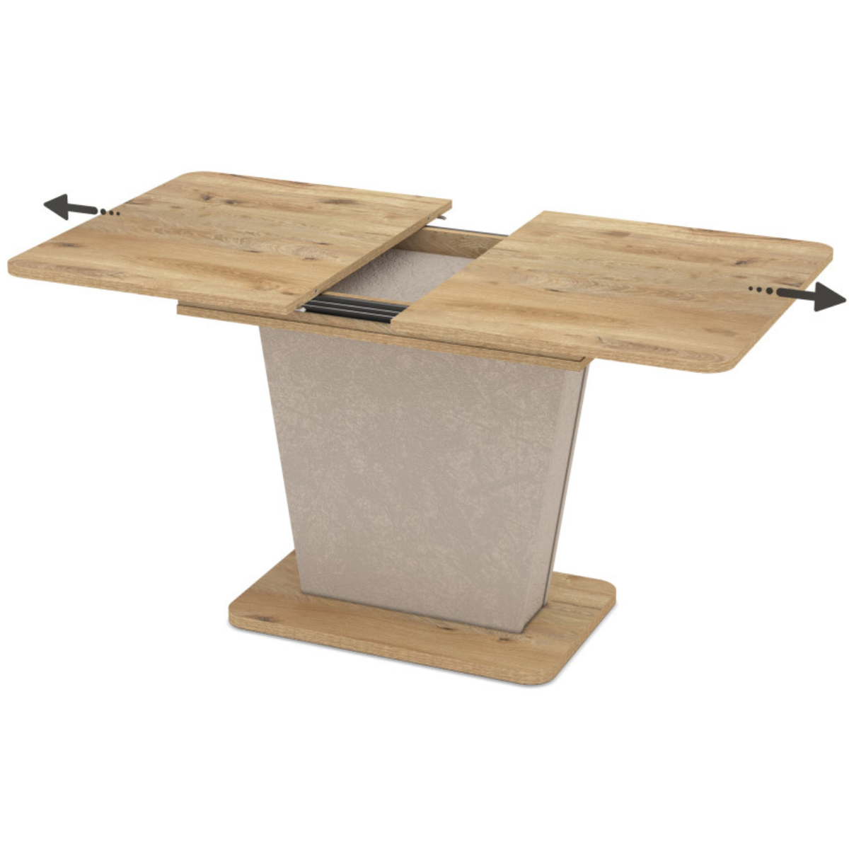 ET LIA Fa design Beltéri komplett asztal