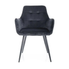 SI LIME Black design Upholstered indoor chair
