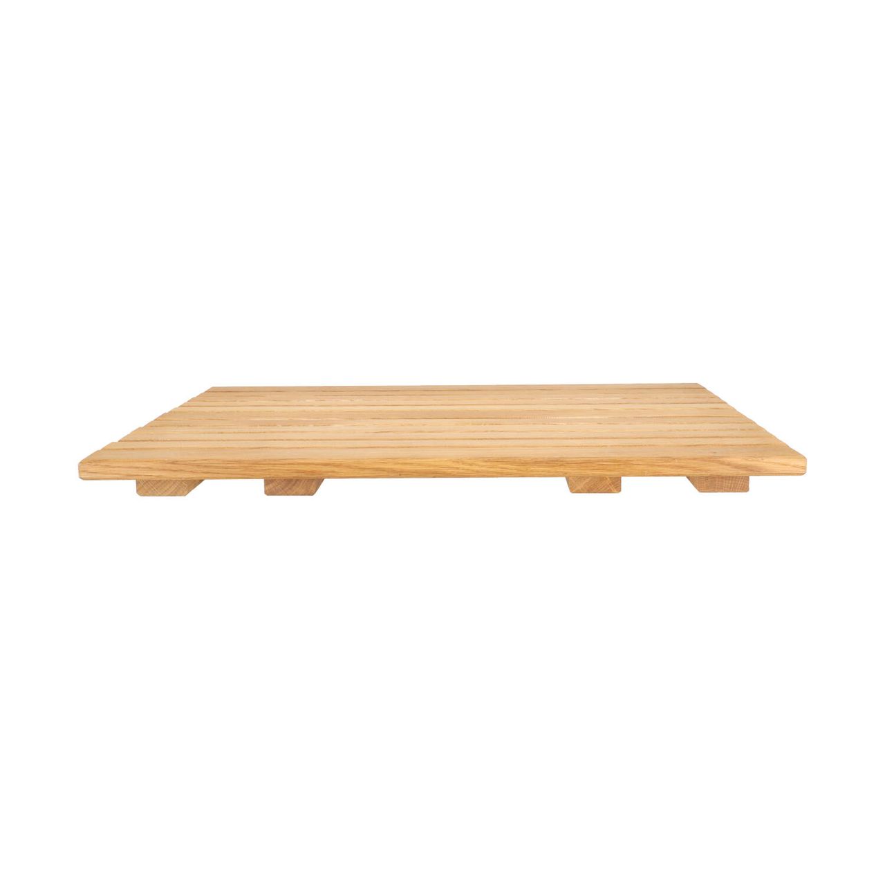 KCS OAK 70x70 Brown classic Solid Wood Outdoor Tabletop