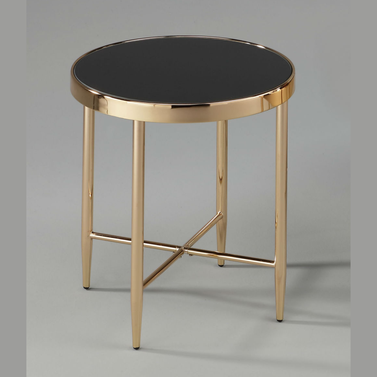 DL STEFAN Fekete design Dohányzóasztal