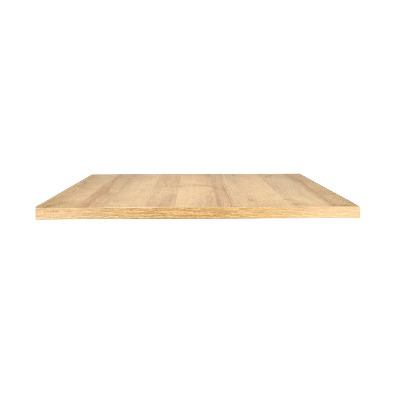 DL SUPERFRONT OAK 68x68 Natural minimalist Tabletop