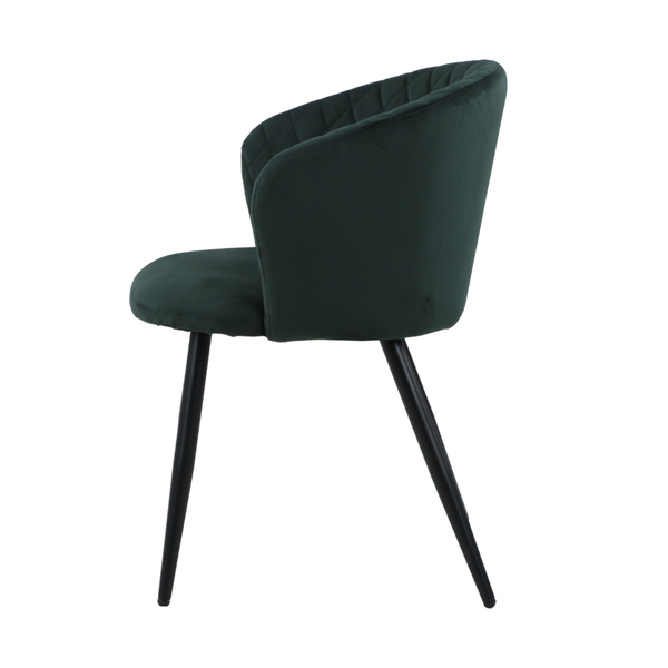 ET KATHERIN Sötétzöld  design Kárpitos beltéri szék