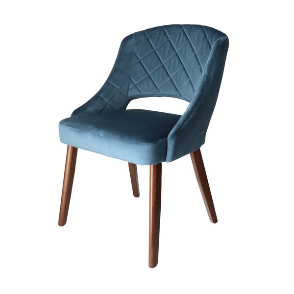 DN AMANDA  Kék klasszikus Kárpitos beltéri bárszék