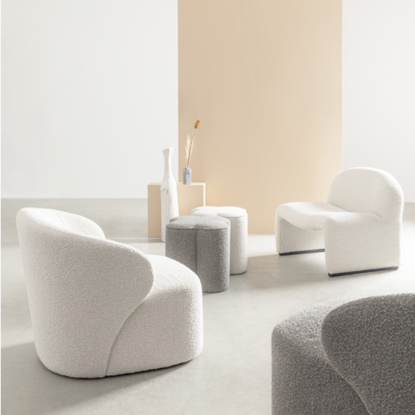 BT CASSILLA  Bézs design Kárpitos beltéri fotel