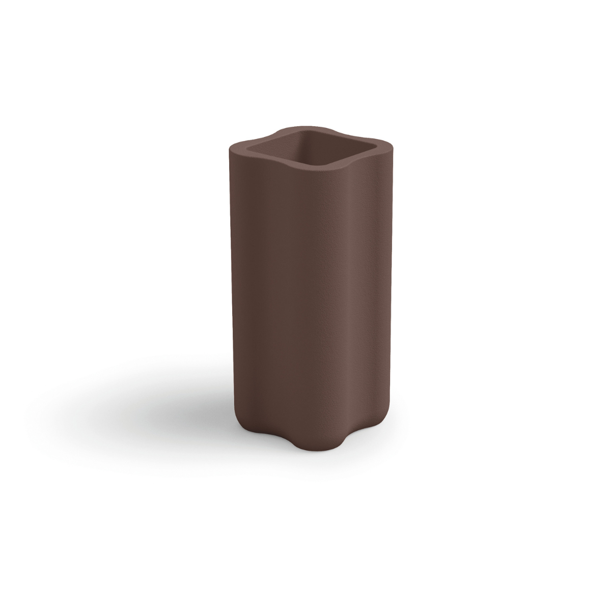 LX NEBBIA FLOWER BOX COLUMN Barna design Virágtartó és kaspó
