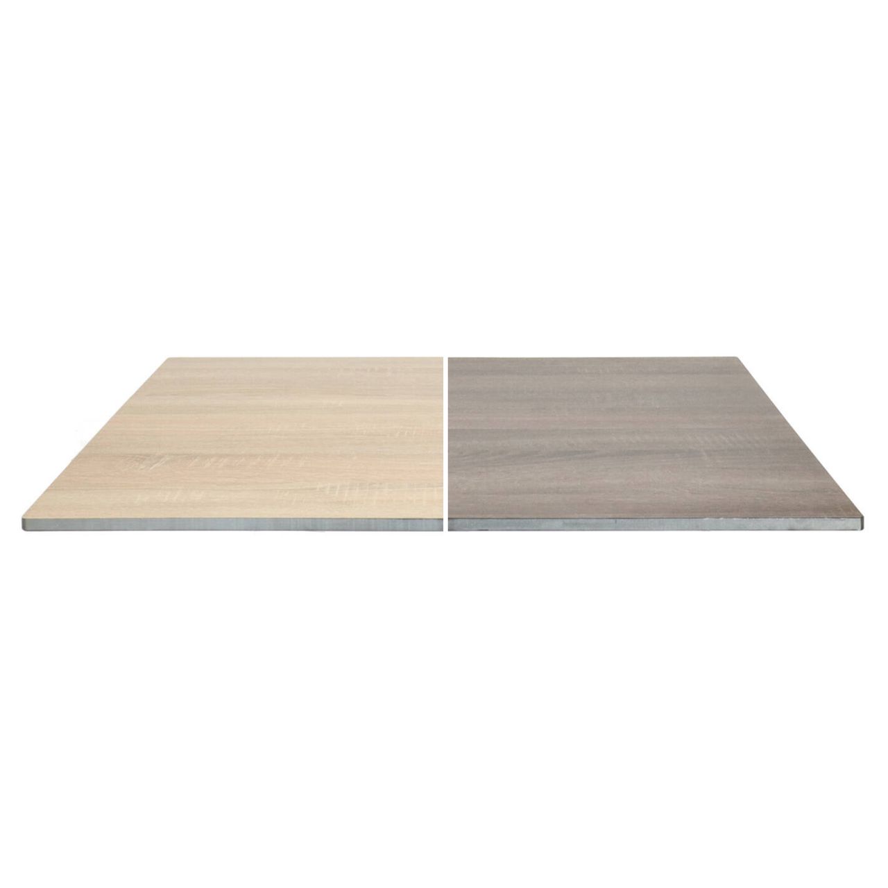 SP SONOMA LIGHT/DARK 70x70 Brown, Natural design Tabletop