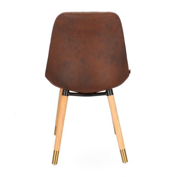 DL RETRO UP Barna vintage Kárpitos beltéri szék