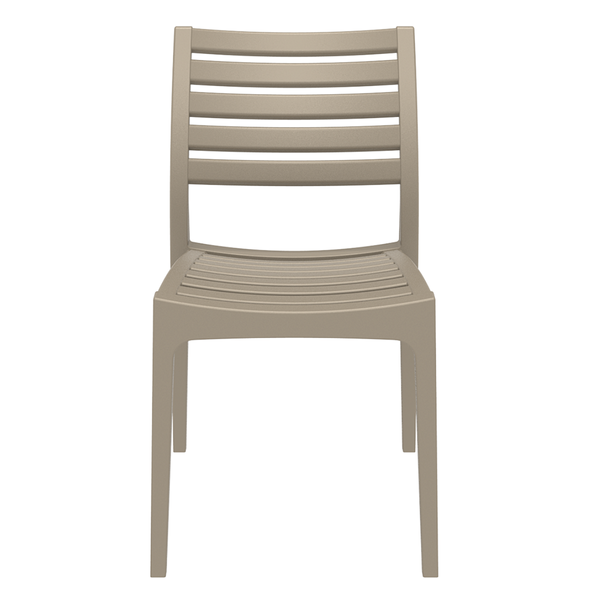 ST ARES Taupe design Műanyag kültéri szék
